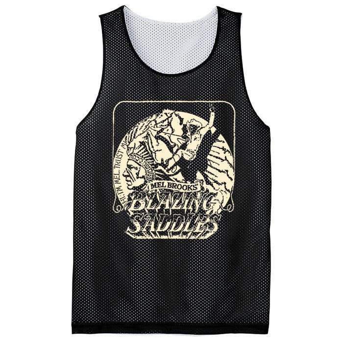 Blazing Saddles Mesh Reversible Basketball Jersey Tank