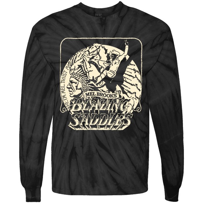 Blazing Saddles Tie-Dye Long Sleeve Shirt