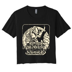 Blazing Saddles Women's Crop Top Tee