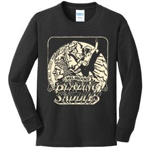 Blazing Saddles Kids Long Sleeve Shirt