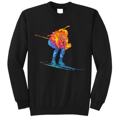 Biathlete Skiing Biathlon Sweatshirt