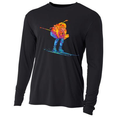 Biathlete Skiing Biathlon Cooling Performance Long Sleeve Crew