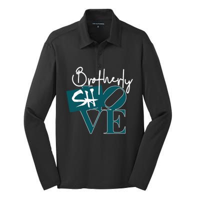 Brotherly Shove Silk Touch Performance Long Sleeve Polo