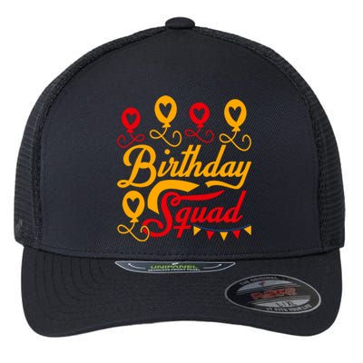 Birthday Squad Flexfit Unipanel Trucker Cap