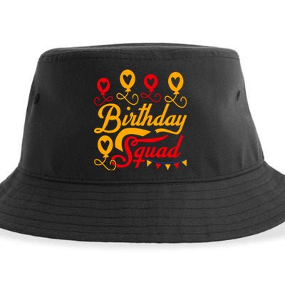 Birthday Squad Sustainable Bucket Hat