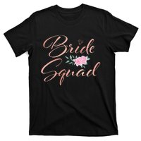 Bride Squad Bachelorette Party Bridal Shower Bridesmaid T-Shirt