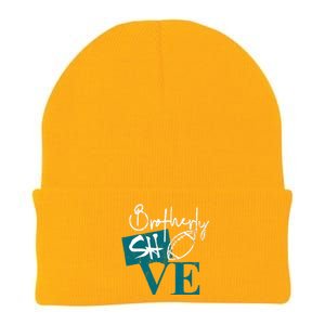 Brotherly Shove Knit Cap Winter Beanie