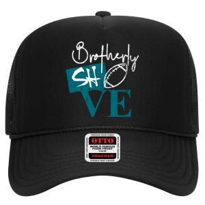 Brotherly Shove High Crown Mesh Back Trucker Hat