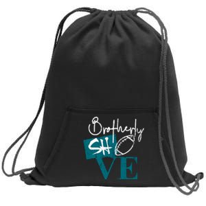 Brotherly Shove Sweatshirt Cinch Pack Bag