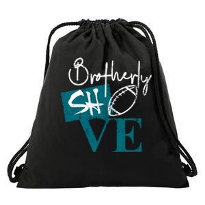 Brotherly Shove Drawstring Bag