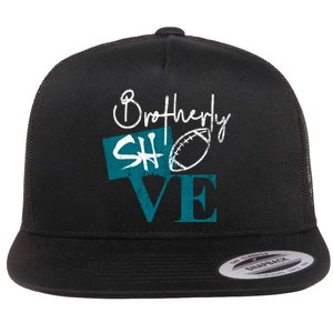 Brotherly Shove Flat Bill Trucker Hat