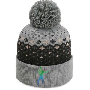 Badminton Shuttlecock Badminton Funny Gift The Baniff Cuffed Pom Beanie