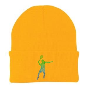 Badminton Shuttlecock Badminton Funny Gift Knit Cap Winter Beanie