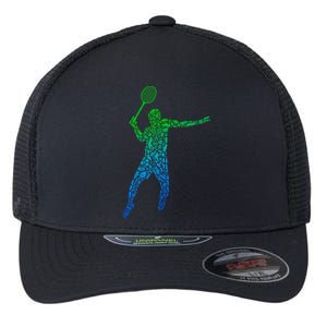 Badminton Shuttlecock Badminton Funny Gift Flexfit Unipanel Trucker Cap