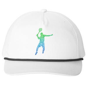 Badminton Shuttlecock Badminton Funny Gift Snapback Five-Panel Rope Hat