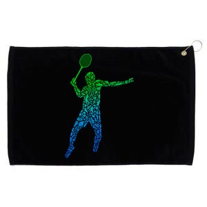 Badminton Shuttlecock Badminton Funny Gift Grommeted Golf Towel