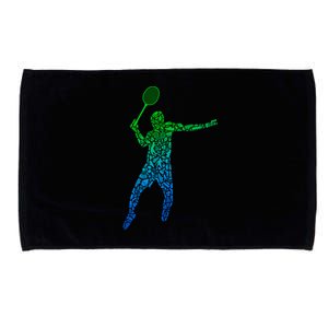 Badminton Shuttlecock Badminton Funny Gift Microfiber Hand Towel