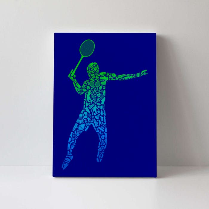 Badminton Shuttlecock Badminton Funny Gift Canvas