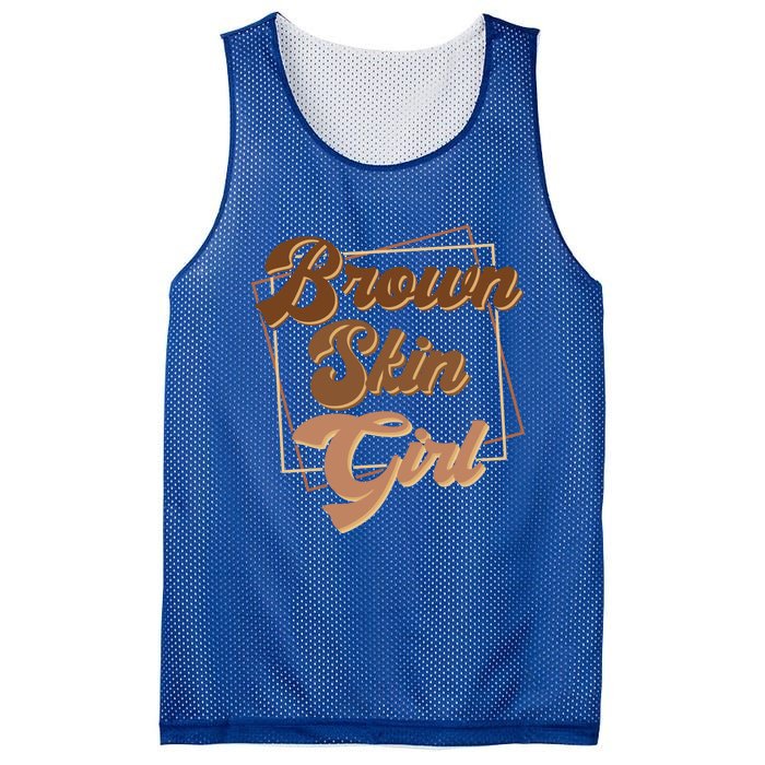 Brown Skin Black Blm Melanin Queen Magic Juneteenth Meaningful Gift Mesh Reversible Basketball Jersey Tank