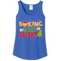 Baking Spirits Bright Christmas Funny Baker Pajama Family Gift Ladies Essential Tank