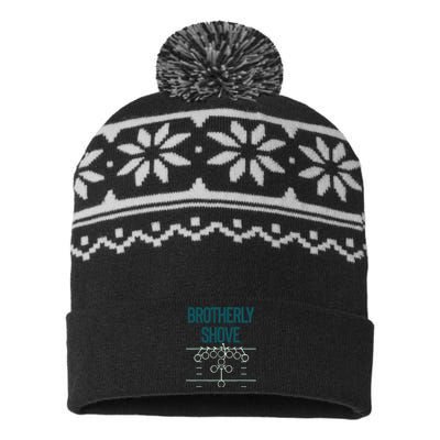 Brotherly Shove USA-Made Snowflake Beanie