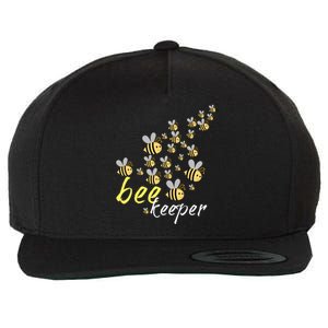 Bee Swarm- Bee Keeper - Bee Keeping Honey Wool Snapback Cap