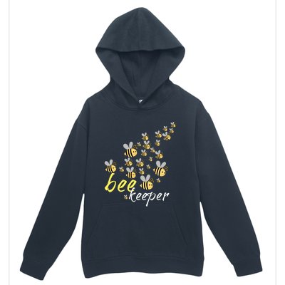 Bee Swarm- Bee Keeper - Bee Keeping Honey Urban Pullover Hoodie