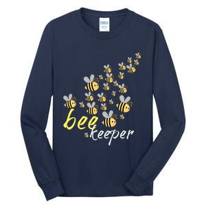 Bee Swarm- Bee Keeper - Bee Keeping Honey Tall Long Sleeve T-Shirt