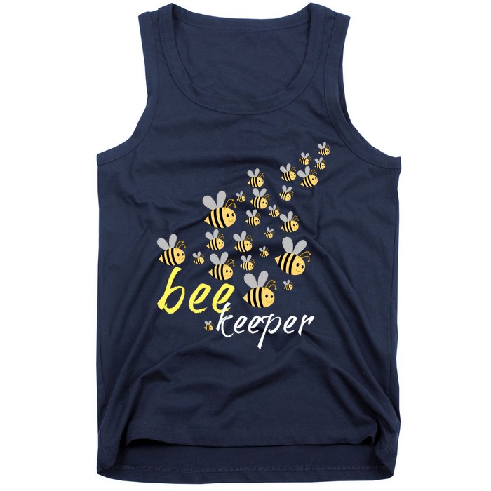 Bee Swarm- Bee Keeper - Bee Keeping Honey Tank Top