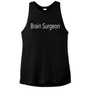 Brain Surgeon Ladies PosiCharge Tri-Blend Wicking Tank