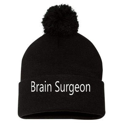 Brain Surgeon Pom Pom 12in Knit Beanie
