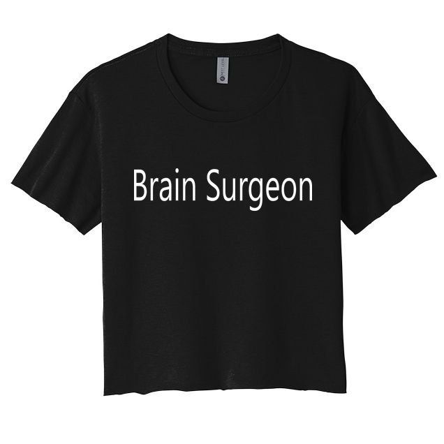 Brain Surgeon Crop Top