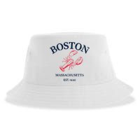Boston Souvenir Boston Massachu Sustainable Bucket Hat