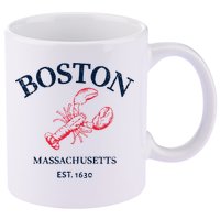 Boston Souvenir Boston Massachu 11oz C Handle Ceramic Mug