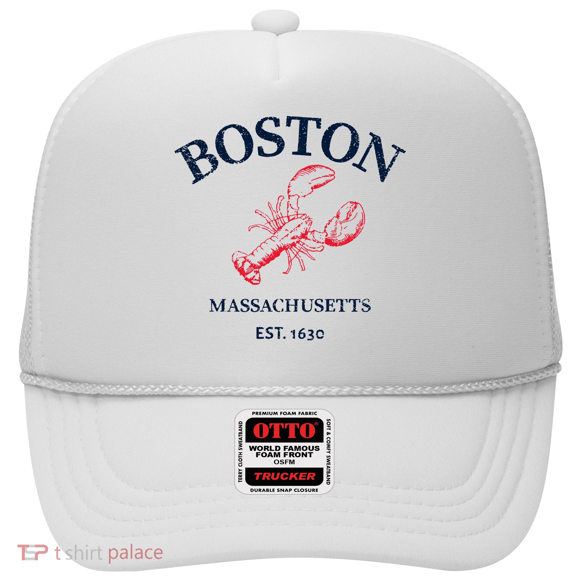 Boston Souvenir Boston Massachu Trucker Hat