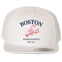Boston Souvenir Boston Massachu Wool Snapback Cap