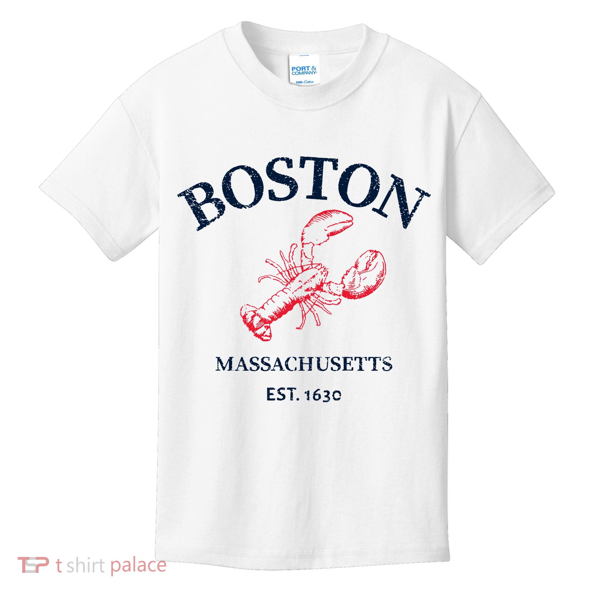 Boston Souvenir Boston Massachu Kids T-Shirt