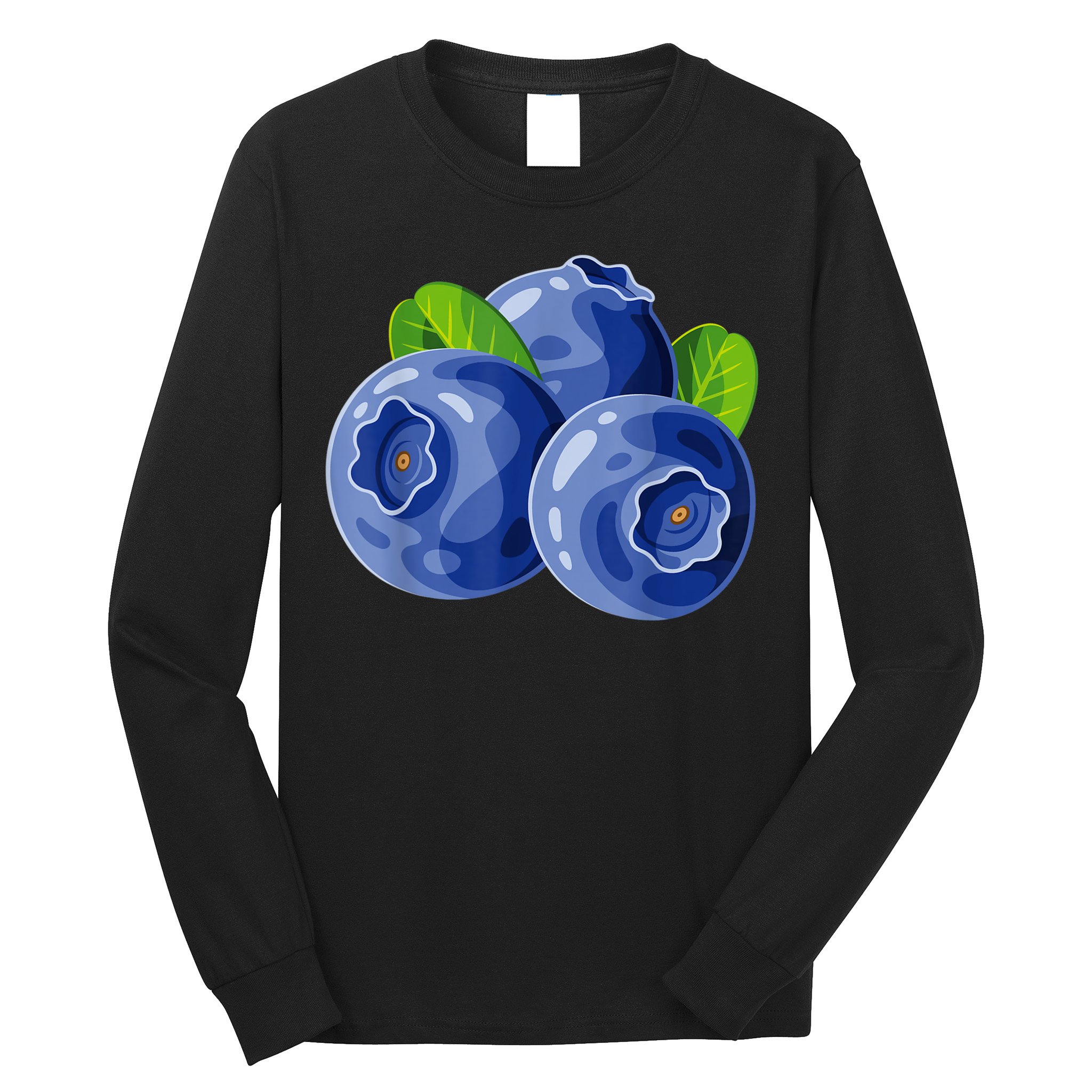 Blueberry Shirt Blueberry Costume Shirt Long Sleeve Shirt