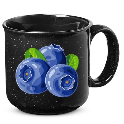 Blueberry Shirt Blueberry Costume Shirt 15oz Campfire Ceramic Mug