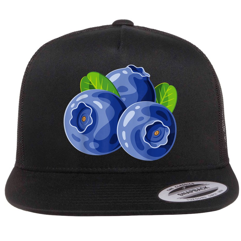 Blueberry Shirt Blueberry Costume Shirt Flat Bill Trucker Hat