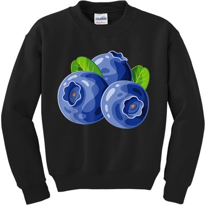 Blueberry Shirt Blueberry Costume Shirt Kids Sweatshirt