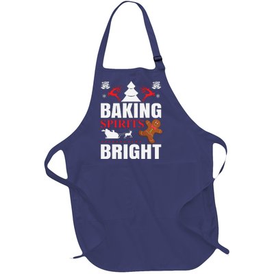 Baking Spirits Bright Full-Length Apron With Pockets