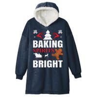 Baking Spirits Bright Hooded Wearable Blanket