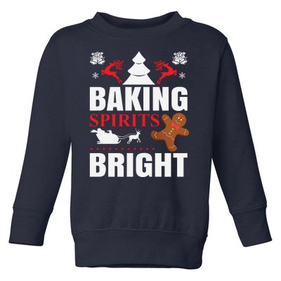 Baking Spirits Bright Toddler Sweatshirt