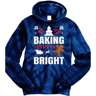 Baking Spirits Bright Tie Dye Hoodie