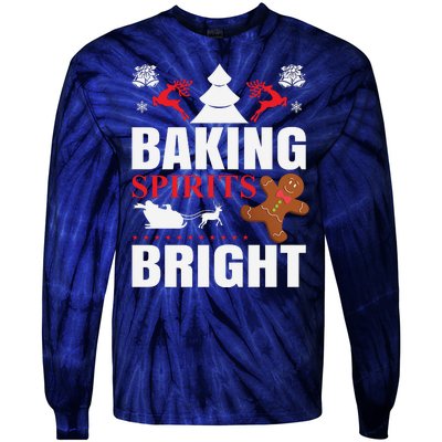 Baking Spirits Bright Tie-Dye Long Sleeve Shirt