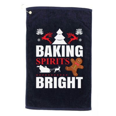 Baking Spirits Bright Platinum Collection Golf Towel