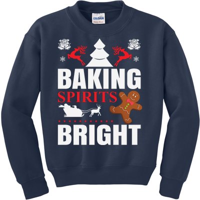 Baking Spirits Bright Kids Sweatshirt