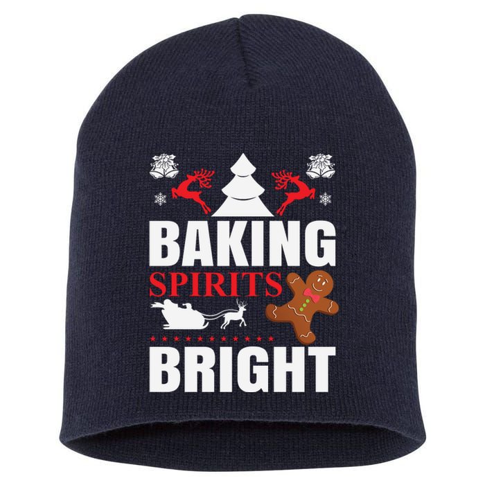 Baking Spirits Bright Short Acrylic Beanie