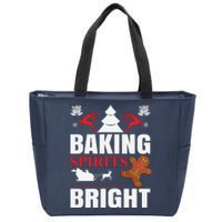 Baking Spirits Bright Zip Tote Bag